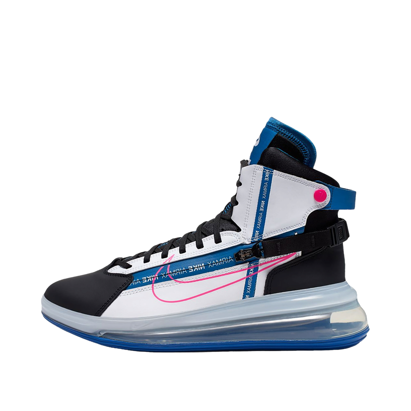 Кецове и обувки Nike Air Max 720 Strn Black Blue Pink Синьо | AO2110-101