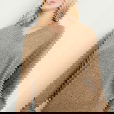 Пуловер Entire Studios Entire Studios Knitted V-Neck Jumper, Size Medium Кафяво | UNU-25-11063-CA, 5
