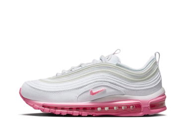 Кецове и обувки Nike Air Max 97 SE Chenille Swoosh Pink Foam W Бяло | FJ4549-100, 3