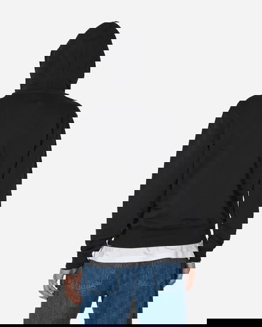 Суитчър Acne Studios Face Logo Hoodie Черно | CI0141- 900, 2