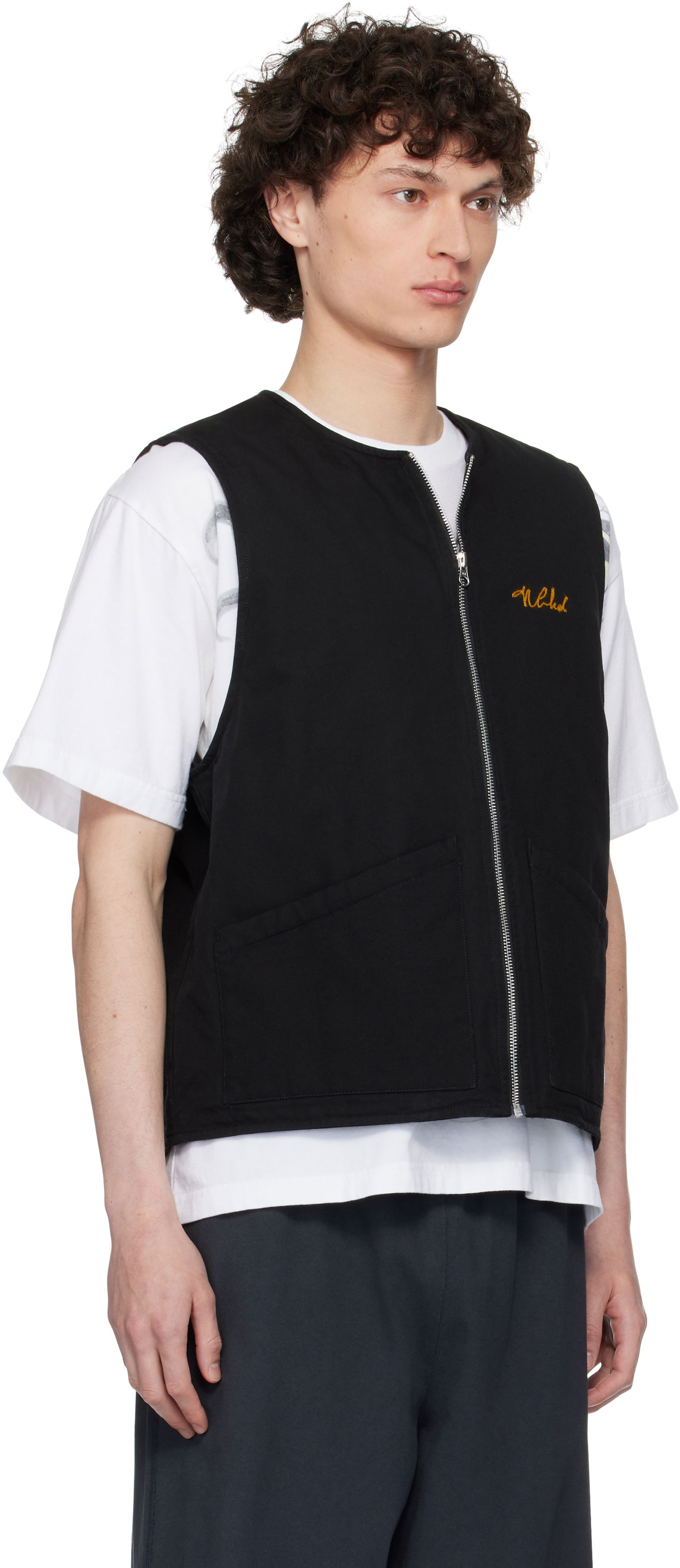 Жилетка Neighborhood Neighborhood Padded Work Vest Черно | 251TSNH-JKM05, 1