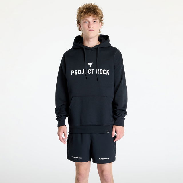 Project Rock Icon Fleece Hoody Black