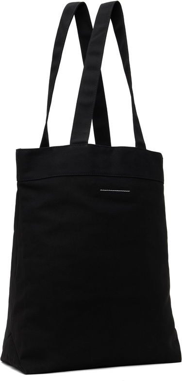 Голяма пазарска чанта Maison Margiela MM6 Maison Margiela Reversix Canvas Tote Bag Черно | SB6WC0020 P8331, 2