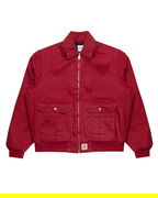 Stanton Collared Full-Zip Bomber Jacket