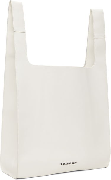 Голяма пазарска чанта BAPE A Bathing Ape 'I Love BAPE' Tote Bag Бяло | 001BAK802001L, 2