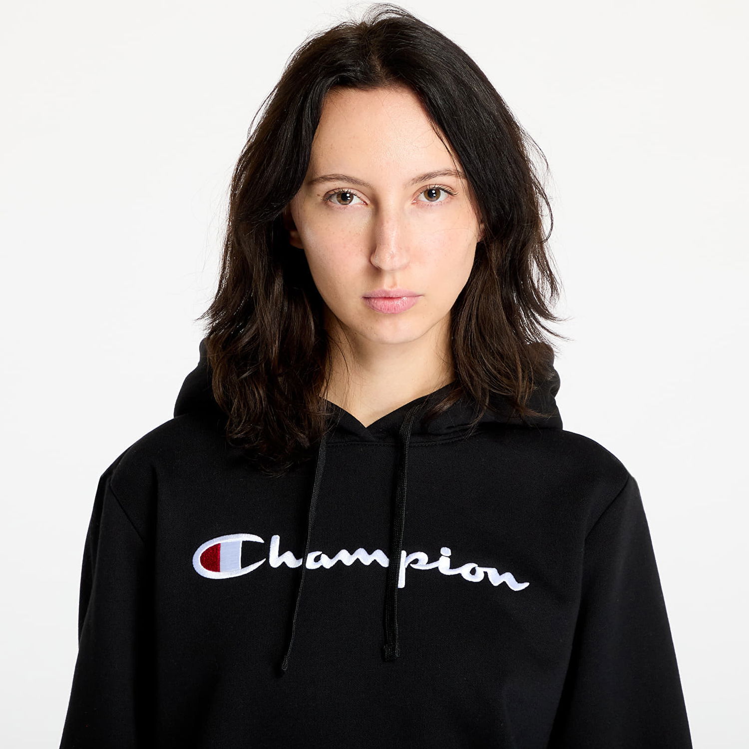 Суитчър Champion Hooded Sweatshirt Black Черно | 117529 CHA KK001, 1