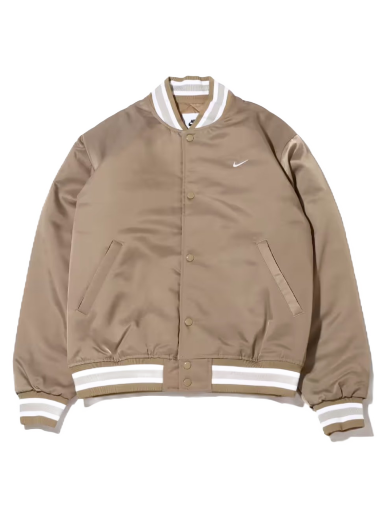 Яке бомбър Nike Sportswear Authentics Dugout Jacket Бежово | DX0659-247