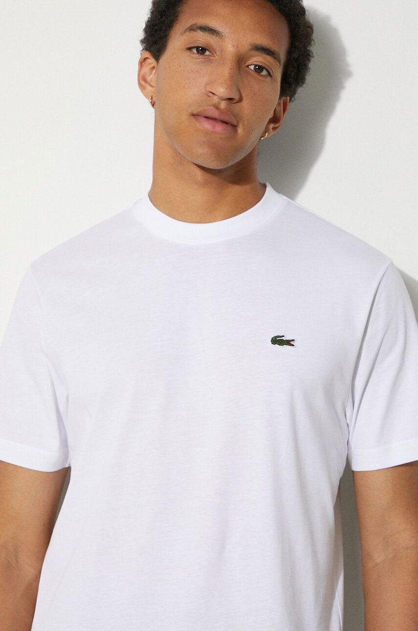 Тениска Lacoste T-Shirt Бяло | TH7318