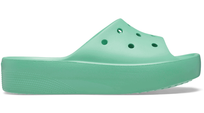 Кецове и обувки Crocs Platform Slides Тюркоазено | 208180-3UG, 0