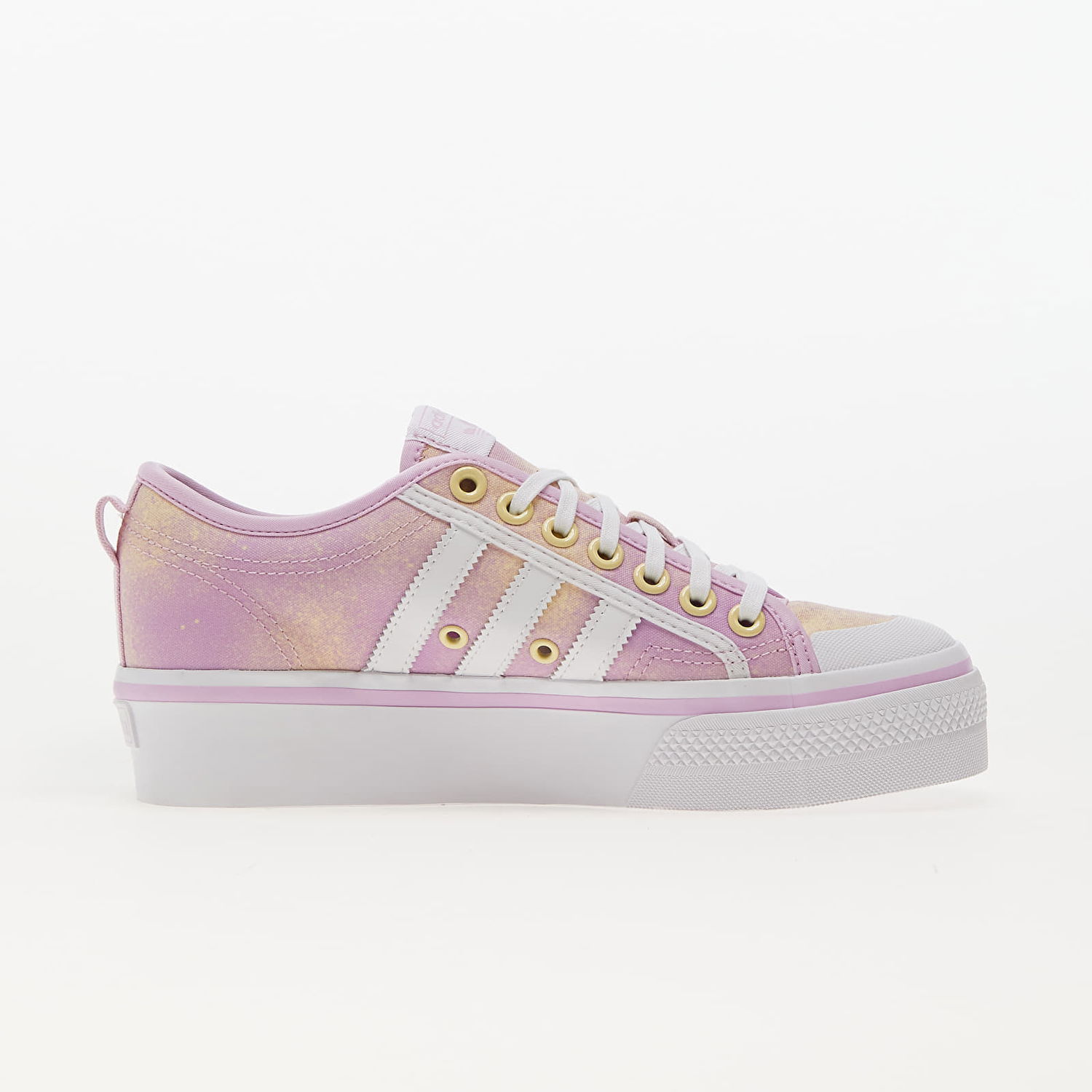 Кецове и обувки adidas Originals NIZZA PLATFORM Розово | GY9476, 1