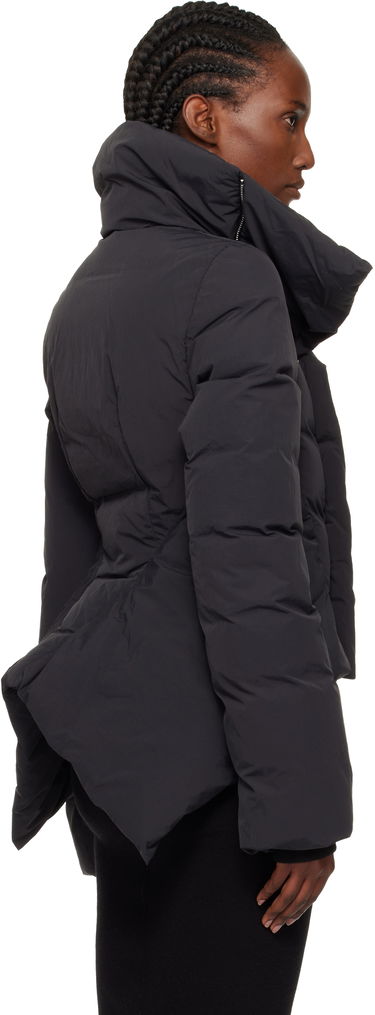 Пухо яке Rick Owens Rick Owens Concordians Naska Duvet Asymmetric Collar Down Jacket Черно | RP02E4746 MTD1, 2