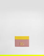 Dolce & Gabbana Calfskin Card Holder With DG Logo