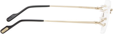 Слънчеви очила Cartier Cartier Décor C Classique Rimless Glasses Металик | CT0563O-001, 3