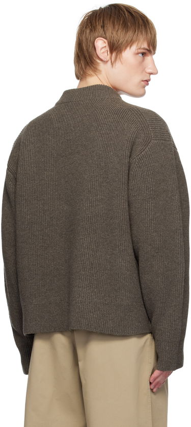 Пуловер Studio Nicholson Studio Nicholson Voe Knit Sweater Кафяво | VOE SNM - 1292, 2