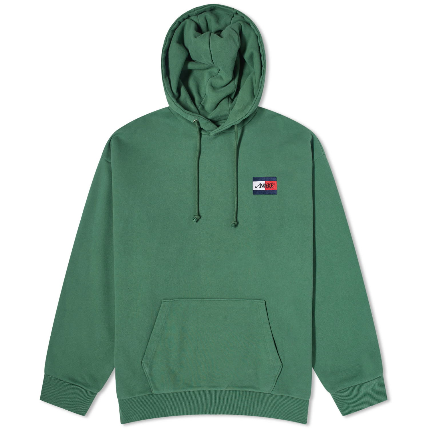 Суитчър Tommy Hilfiger Tommy Jeans x Awake NY Crest Popover Зелено | DM0DM18128LZN, 0