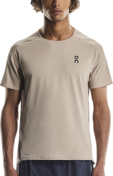 Тениска On Running Performance DRYTEC T-Shirt Бежово | 1me10233153, 0