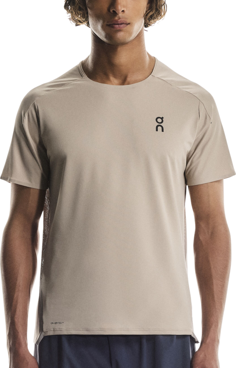 Тениска On Running Performance DRYTEC T-Shirt Бежово | 1me10233153