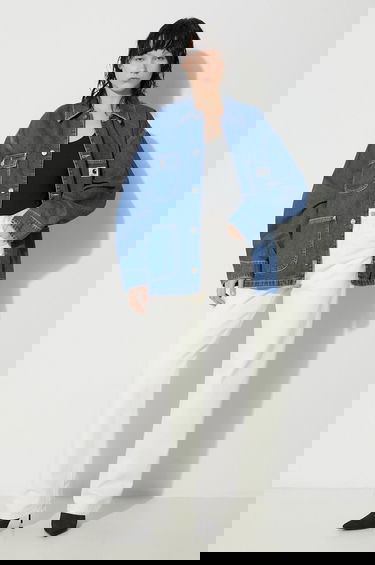 Дънки Carhartt WIP Noxon Pant High Waist Бяло | I031920.202, 1