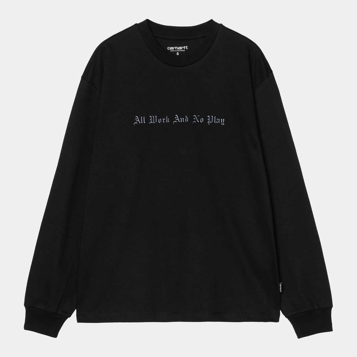 Тениска Carhartt WIP Long Sleeve No Play T-Shirt Черно | I035494_12, 0