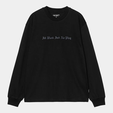 Тениска Carhartt WIP Long Sleeve No Play T-Shirt Черно | I035494_12, 0