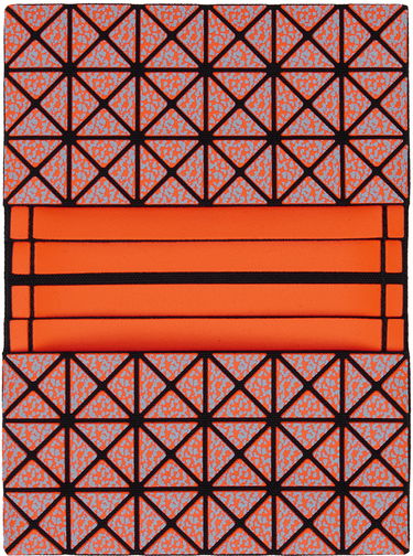 Портфейл BAO BAO ISSEY MIYAKE Geometric Pattern Card Holder Оранжево
 | BB47AG324, 2