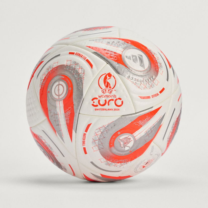 Спортна екипировка adidas Performance UEFA Women's EURO25™ Official Match Ball Бяло | JN5397