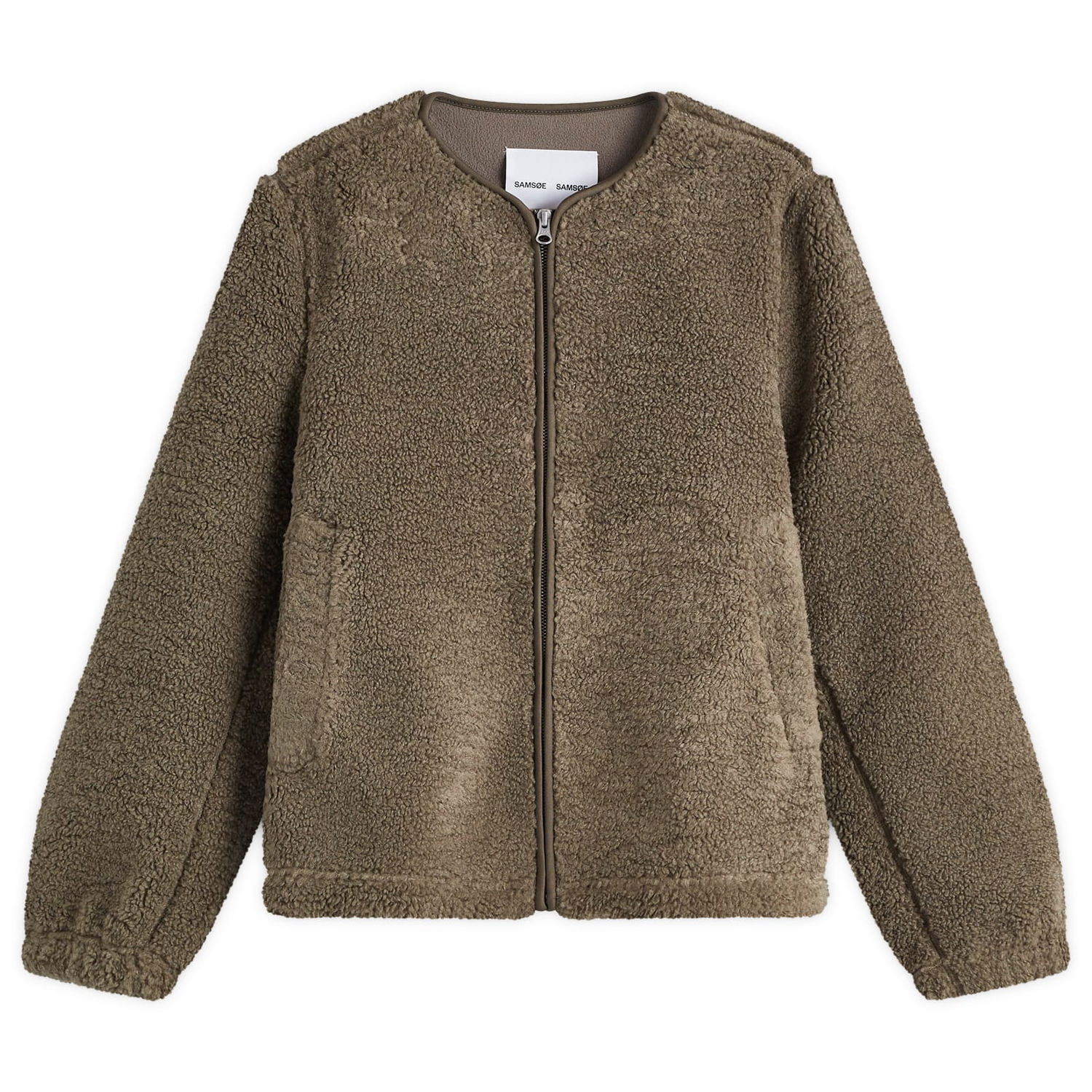 Яке Samsoe Samsoe Samsøe Samsøe Saautum Fleece Jacket Кафяво | F24400015, 0