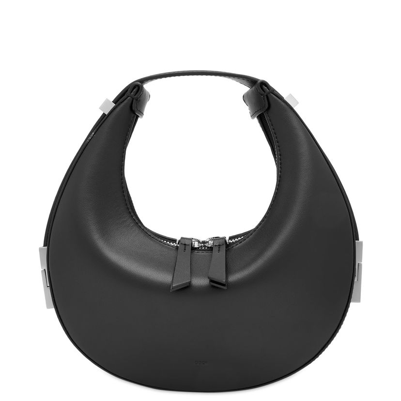 Чанта през рамо OSOI Mini Black Leather Shoulder Bag Черно | 21SB030-101-01