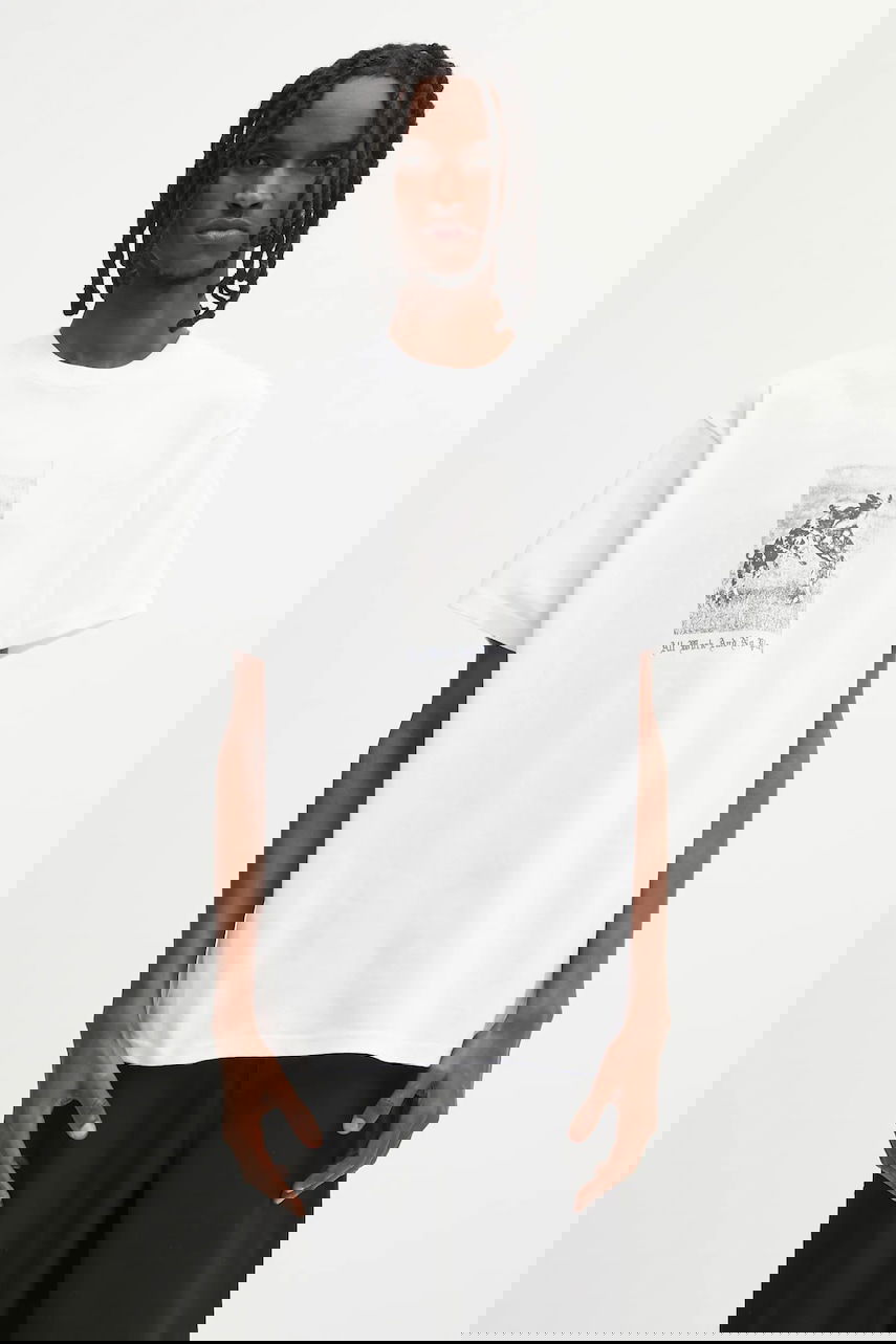 Тениска Carhartt WIP S/S No Play T-Shirt Бяло | I035452.02XX, 0