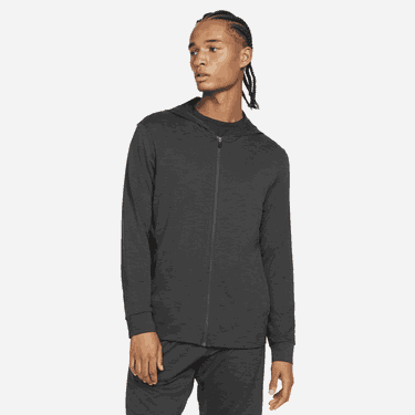 Суитчър Nike Yoga Dri-FIT Full-Zip Jacket Черно | CZ2217-010, 4