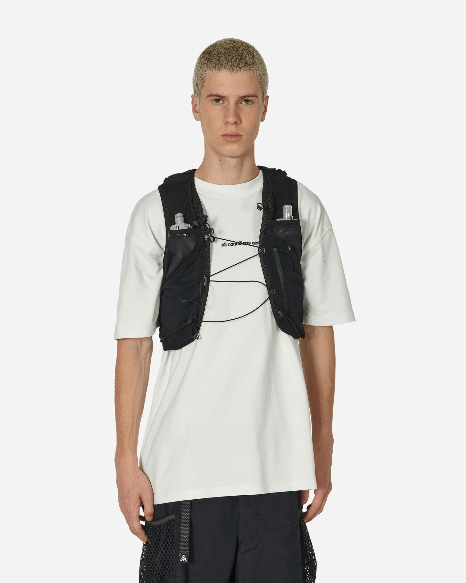 Яке Salomon ACS Skin 5 Vest Black Бяло | LC2268700, 0