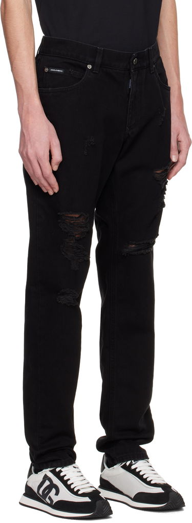 Дънки Dolce & Gabbana Regular Fit Jeans Черно | GYJCCDG8LL3, 1