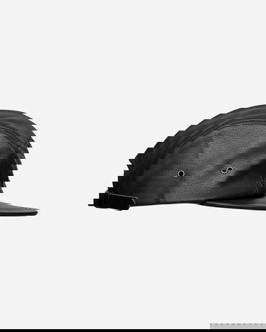 Шапка с козирка WTAPS T-5 04 Leather 5-Panel Cap Черно | 242HCDT-HT15 001, 5