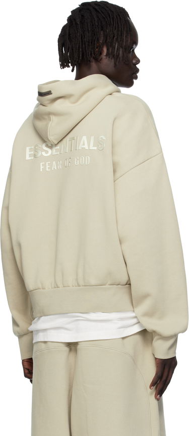 Суитчър Fear of God Fear of God ESSENTIALS Classic Fit Fleece Hoodie Бежово | 192SP252056F, 2