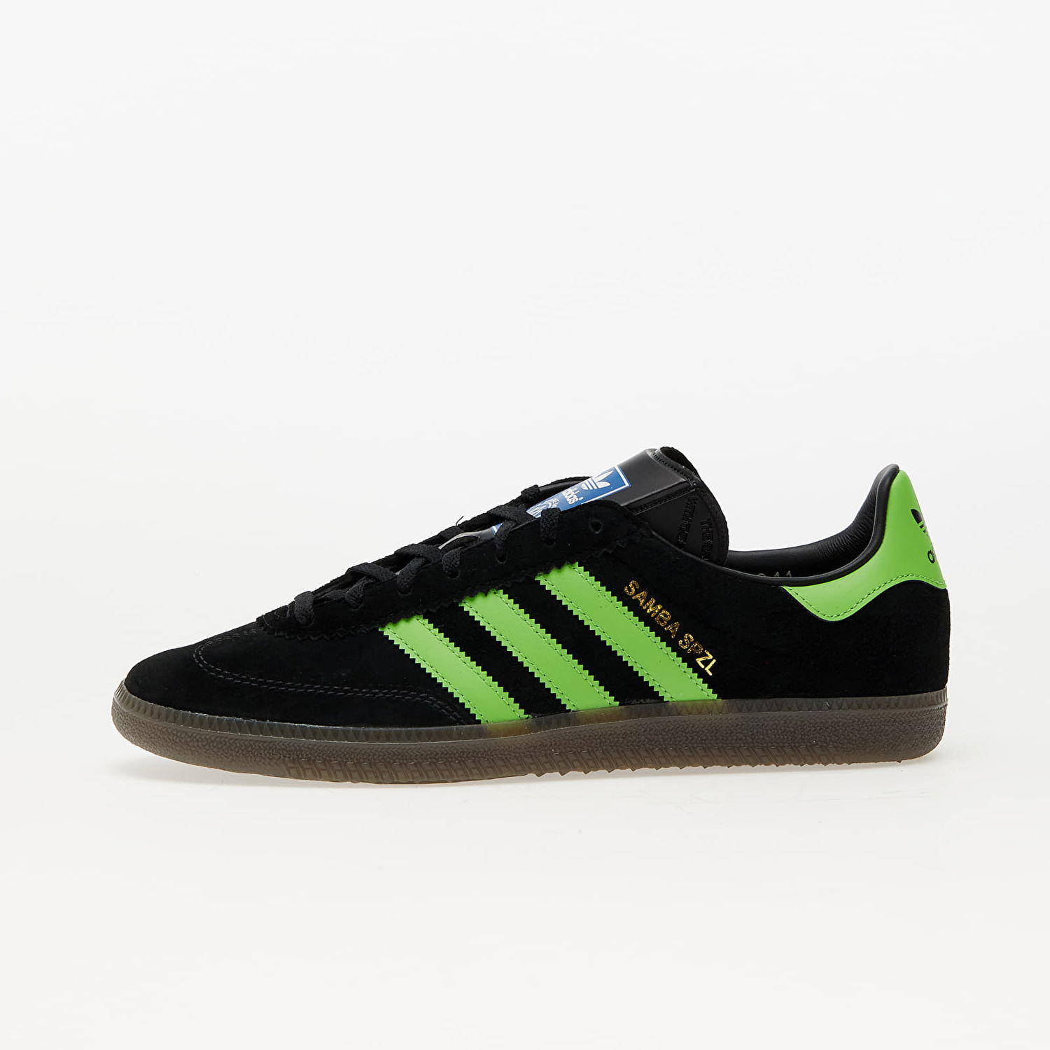 Кецове и обувки adidas Originals Samba Deco SPZL Black Lucid Lime Зелено | IF5738, 1