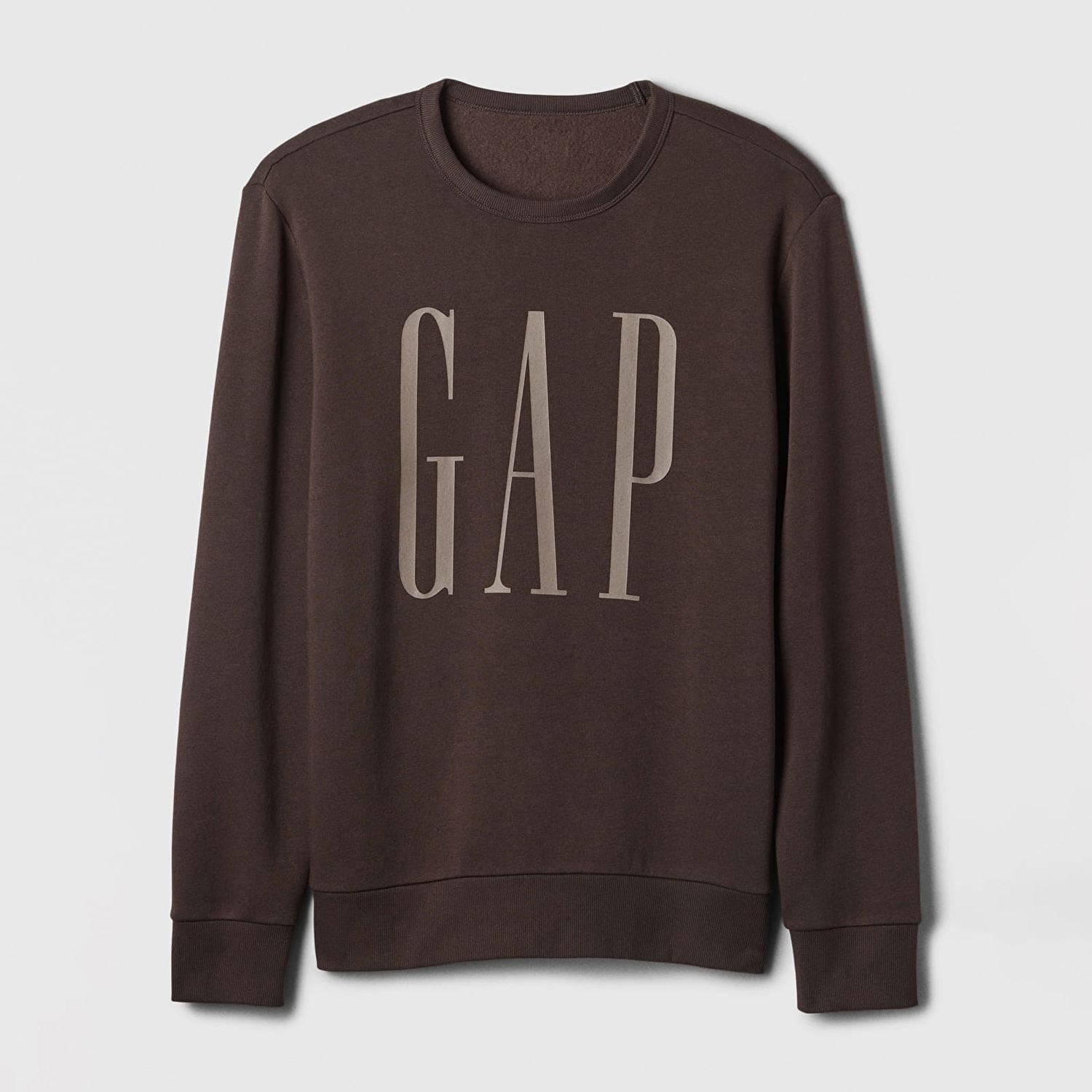 Суитчър GAP Fleece Sweatshirt Terra Brown Кафяво | 542214-01, 0