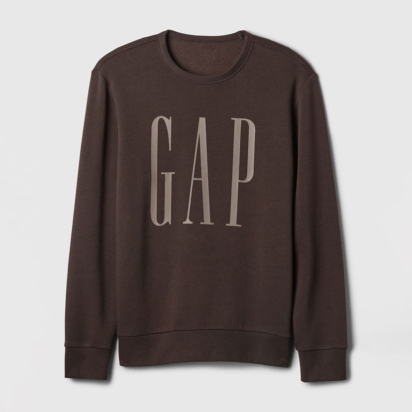 Суитчър GAP Fleece Sweatshirt Terra Brown Кафяво | 542214-01