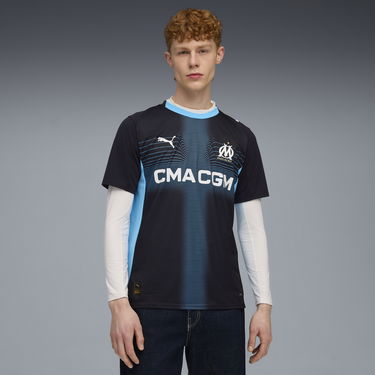 Фланелка Puma Olympique de Marseille 25/26 Away Jersey Тъмно синьо | 779844_02, 1