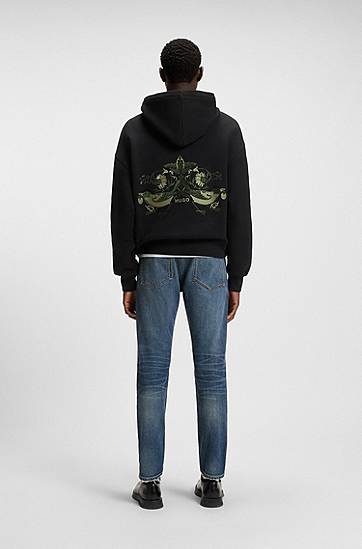 Дънки BOSS Extra-Slim Fit Stretch Denim Jeans Синьо | 50542688, 1