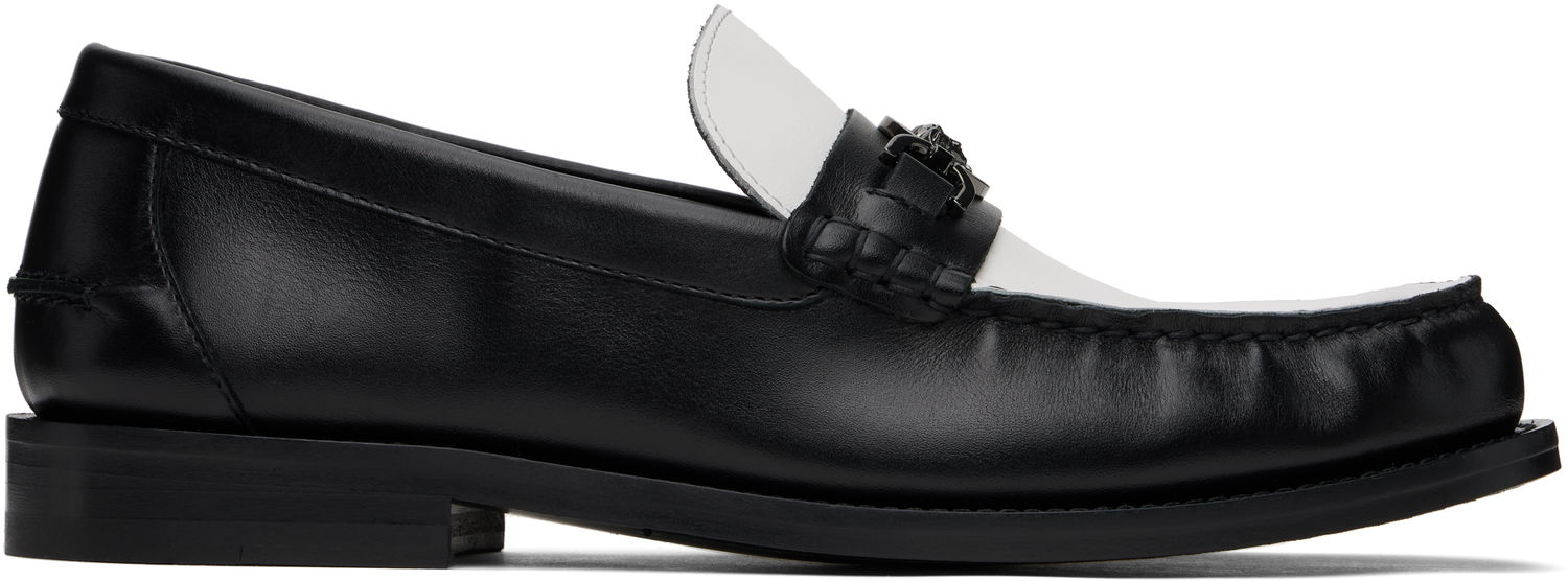 Кецове и обувки Versace Medusa '95 Leather Loafers Черно | 1013592_1A11292, 0