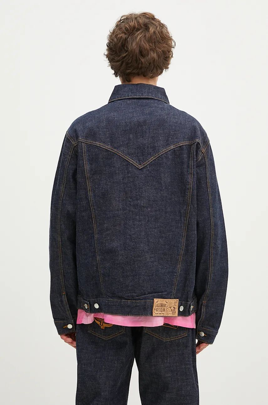 Яке BILLIONAIRE BOYS CLUB Denim Jacket Selvedge Синьо | B24303, 1