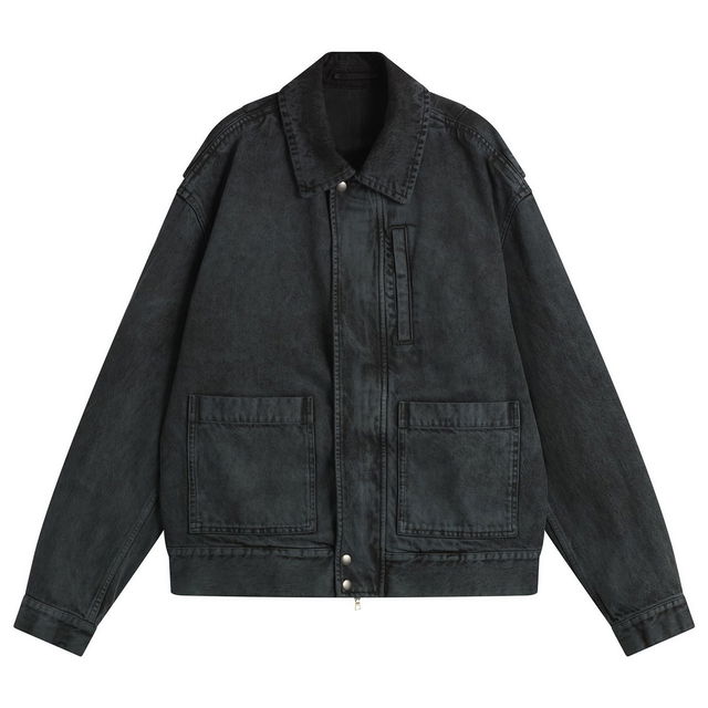 Dries Van Noten Heavy Weight Denim Washed Jacket