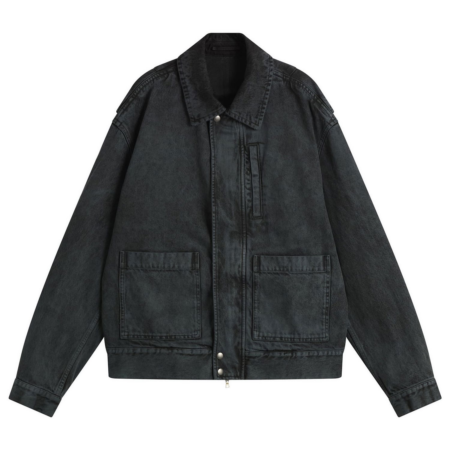 Яке Dries Van Noten Dries Van Noten Heavy Weight Denim Washed Jacket Черно | 252-020578-2391-508, 0