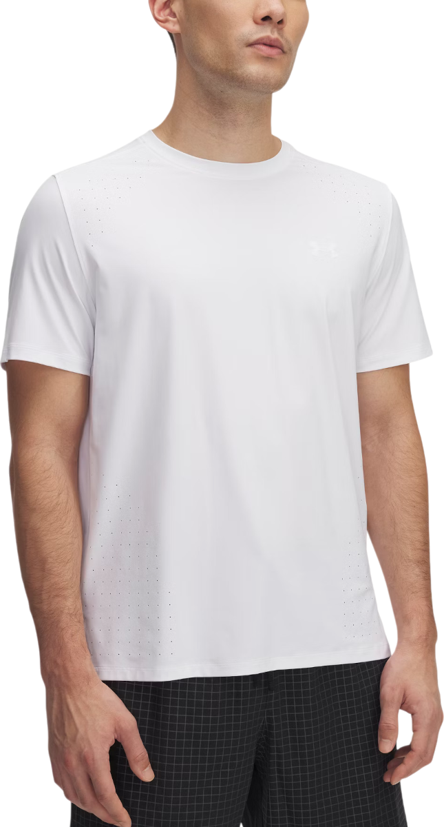 Тениска Under Armour Launch Elite Short Sleeve T-Shirt Бяло | 1389802-100, 0