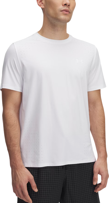 Тениска Under Armour Launch Elite Short Sleeve T-Shirt Бяло | 1389802-100, 0