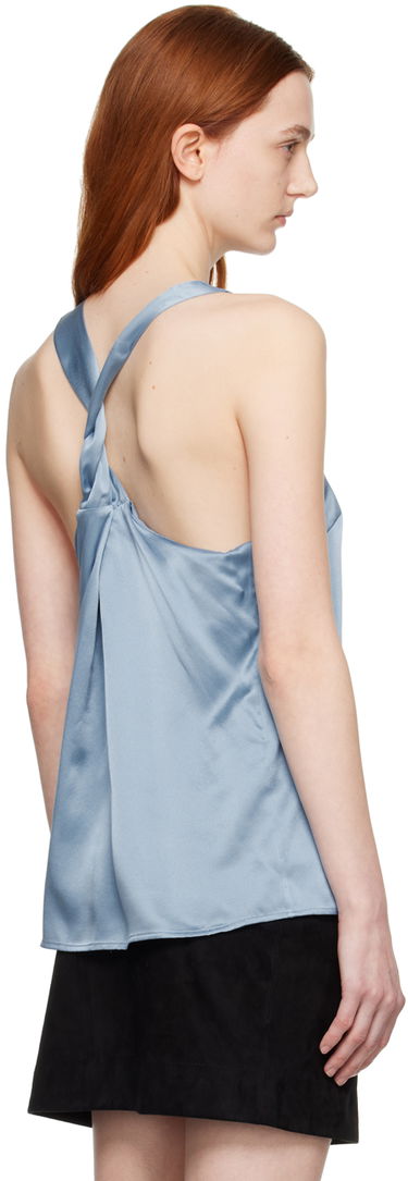 Потник Loulou de Saison Loulou de Saison Estor Silk Camisole Синьо | ESTOR, 2