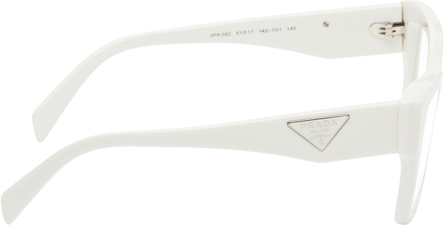 Слънчеви очила Prada Cat Eye Acetate Glasses Бяло | 0PR 09ZV 51 8056597973236, 1