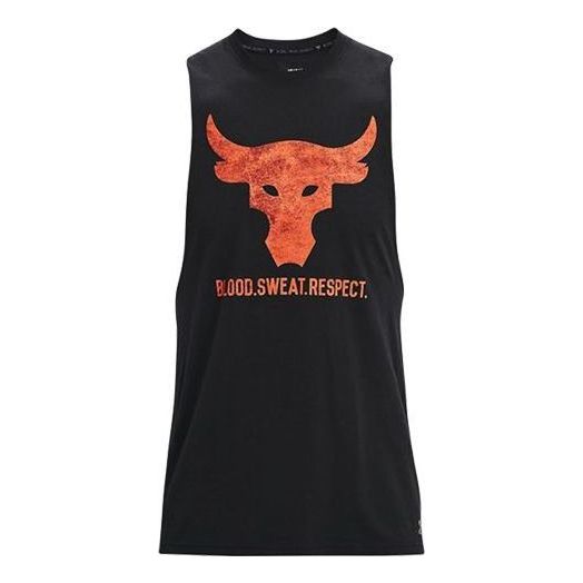 Потник Under Armour Project Rock Brahma Bull Graphic Tank Черно | 1361721-001, 0