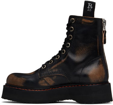 Облекло R13 R13 Single Stack Boots Черно | R13WS025-R01, 2