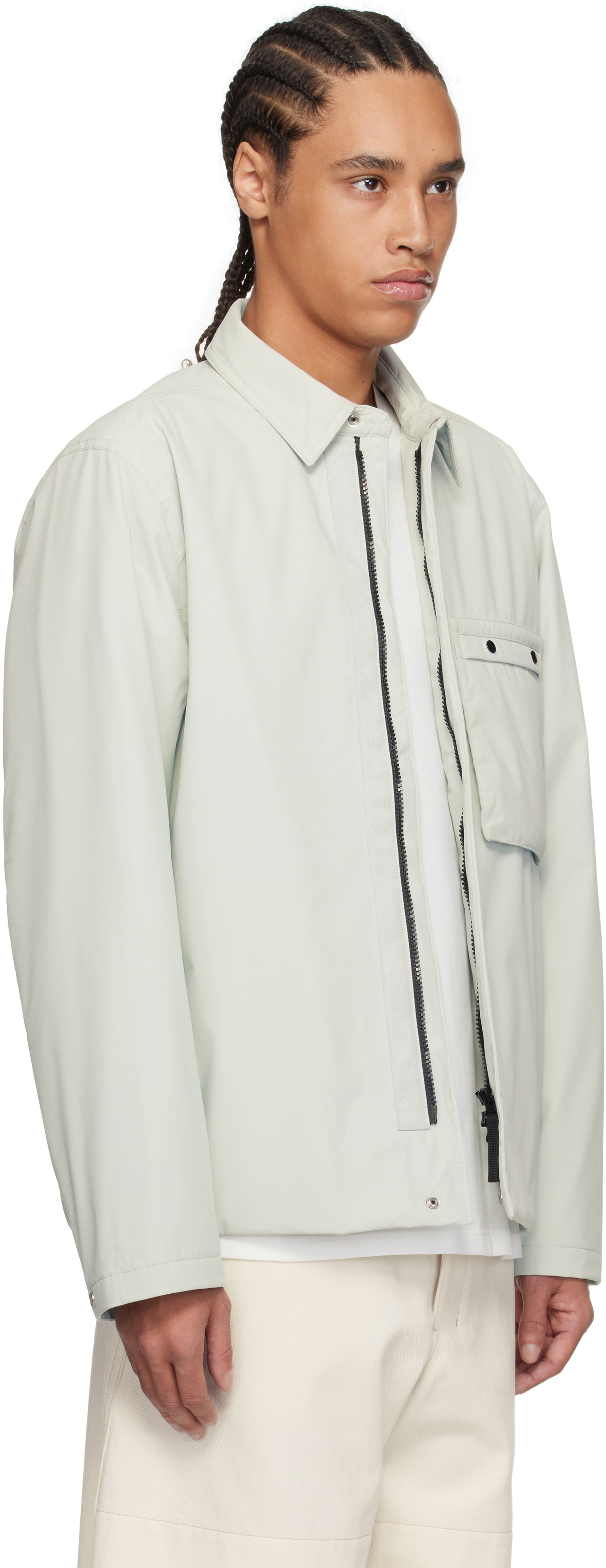 Риза Stone Island Stone Island Soft Shell-R PrimaLoft Insulated Jacket Зелено | K1S15 4100011 S0A27, 1